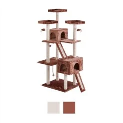 Frisco 72-in Large Base Faux Fur Cat Tree & Condo 13 Frisco 72-in Large Base Faux Fur Cat Tree & Condo -Frisco 101809 PT5. AC SS1800 V1584453202