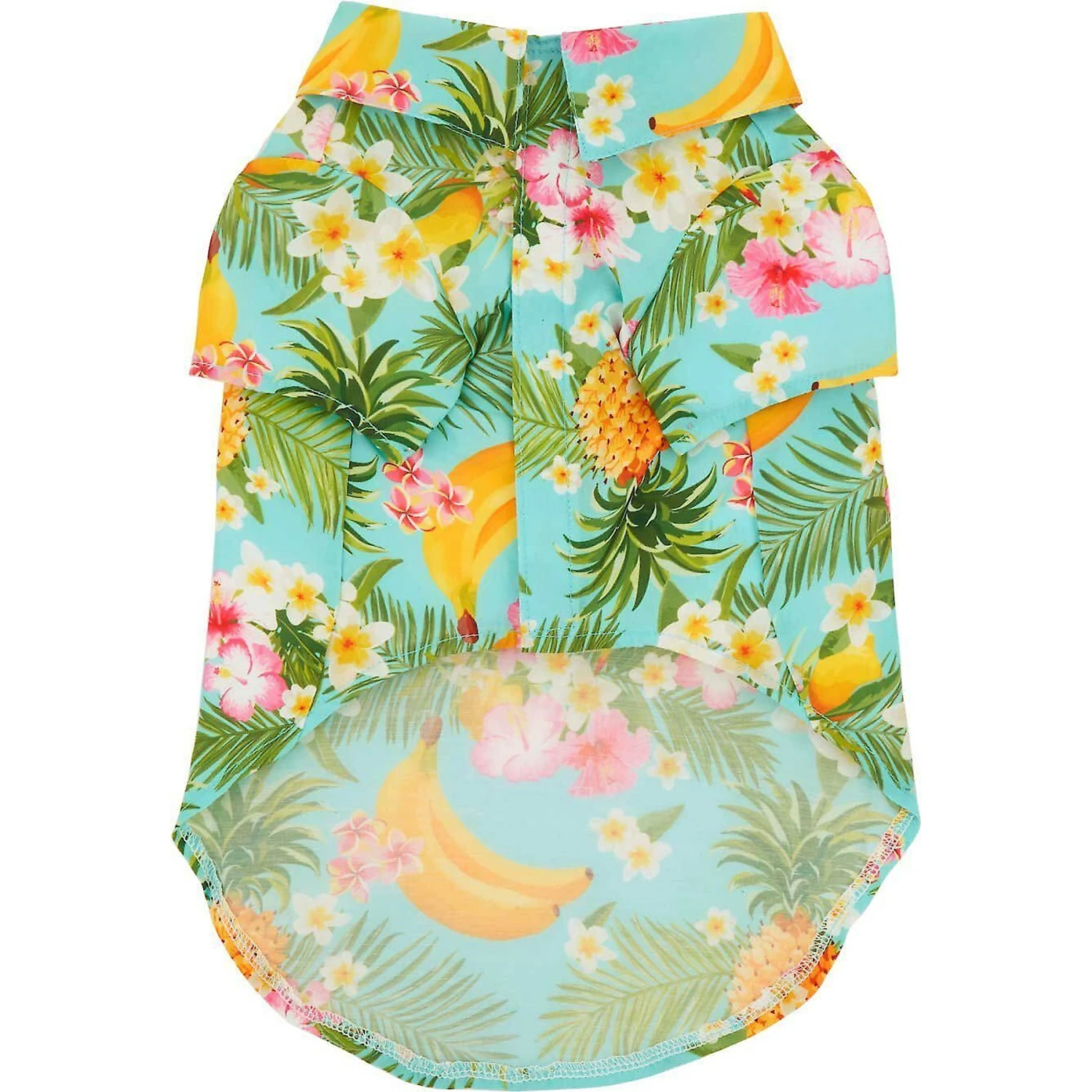 Frisco Pineapple Hawaiian Camp Dog & Cat Shirt 3 Frisco Pineapple Hawaiian Camp Dog & Cat Shirt