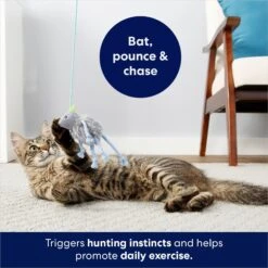 Frisco Bouncy Mouse Plush Teaser Cat Toy With Catnip -Frisco 161259 PT5. AC SS1800 V1686580155