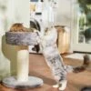 Frisco 24.8-in Heavy Duty Faux Fur Cat Tree