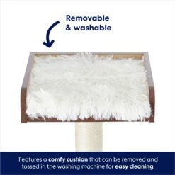 Frisco 62-in Modern Cat Tree & Condo -Frisco 177901 PT4. AC SS1800 V1667227997