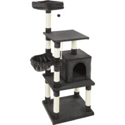 Frisco 59-in Faux Fur Cat Tree & Condo -Frisco 180387 PT7. AC SS1800 V1584453462
