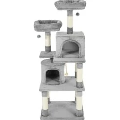 Frisco 61-in Faux Fur Cat Tree & Condo -Frisco 180395 PT4. AC SS1800 V1584453066