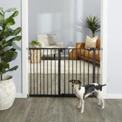 Frisco Steel Extra Wide Auto-Close Dog Gate