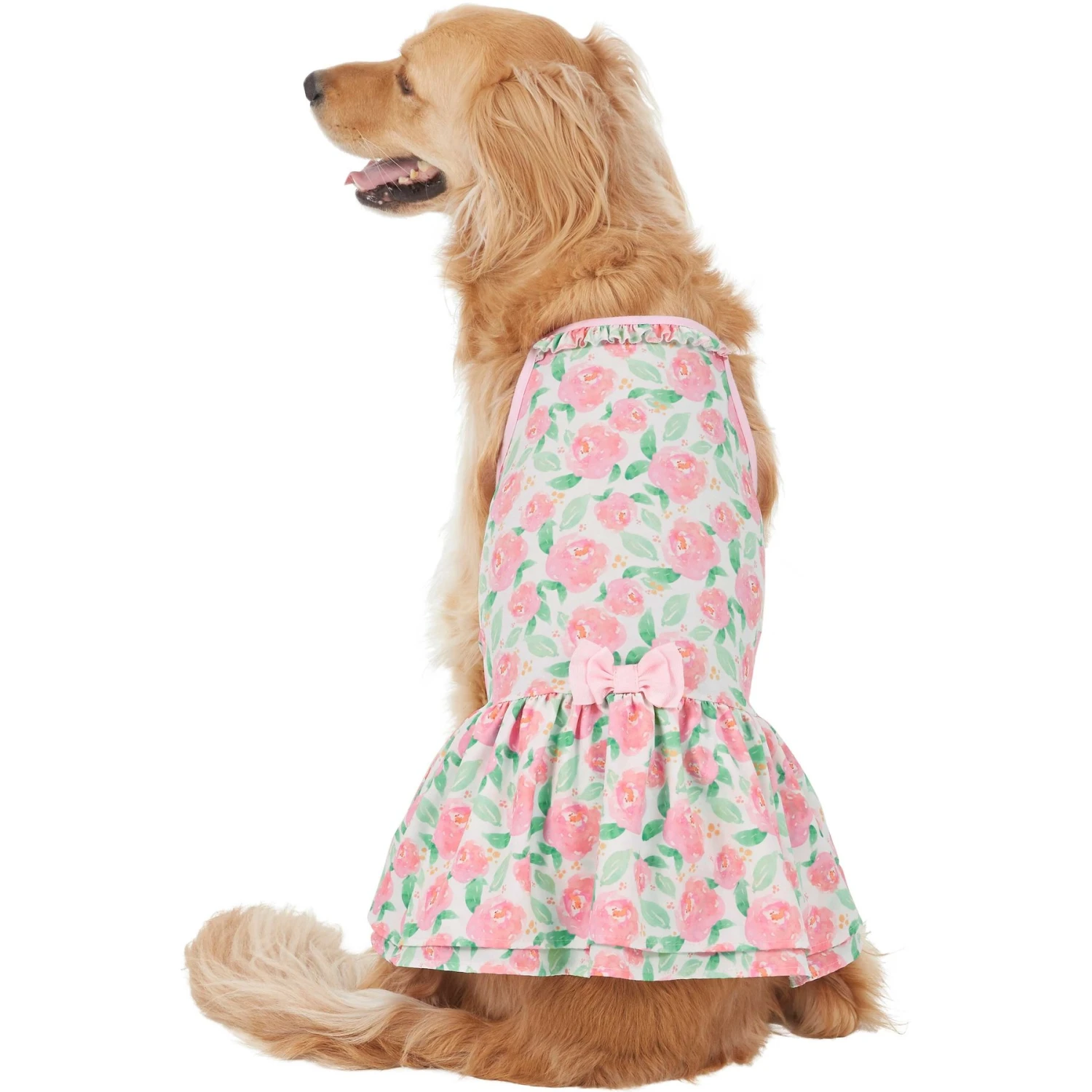 Frisco Pink Floral Dog & Cat Dress 5 Frisco Pink Floral Dog & Cat Dress - Image 3