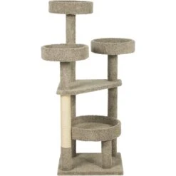 Frisco 65-in Real Carpet Scratch And Lounge Cat Tree -Frisco 208942 PT3. AC SS1800 V1589221511