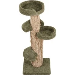 Frisco 49-in Tree-Shaped Real Carpet Wooden Cat Tree -Frisco 208944 PT3. AC SS1800 V1647632803