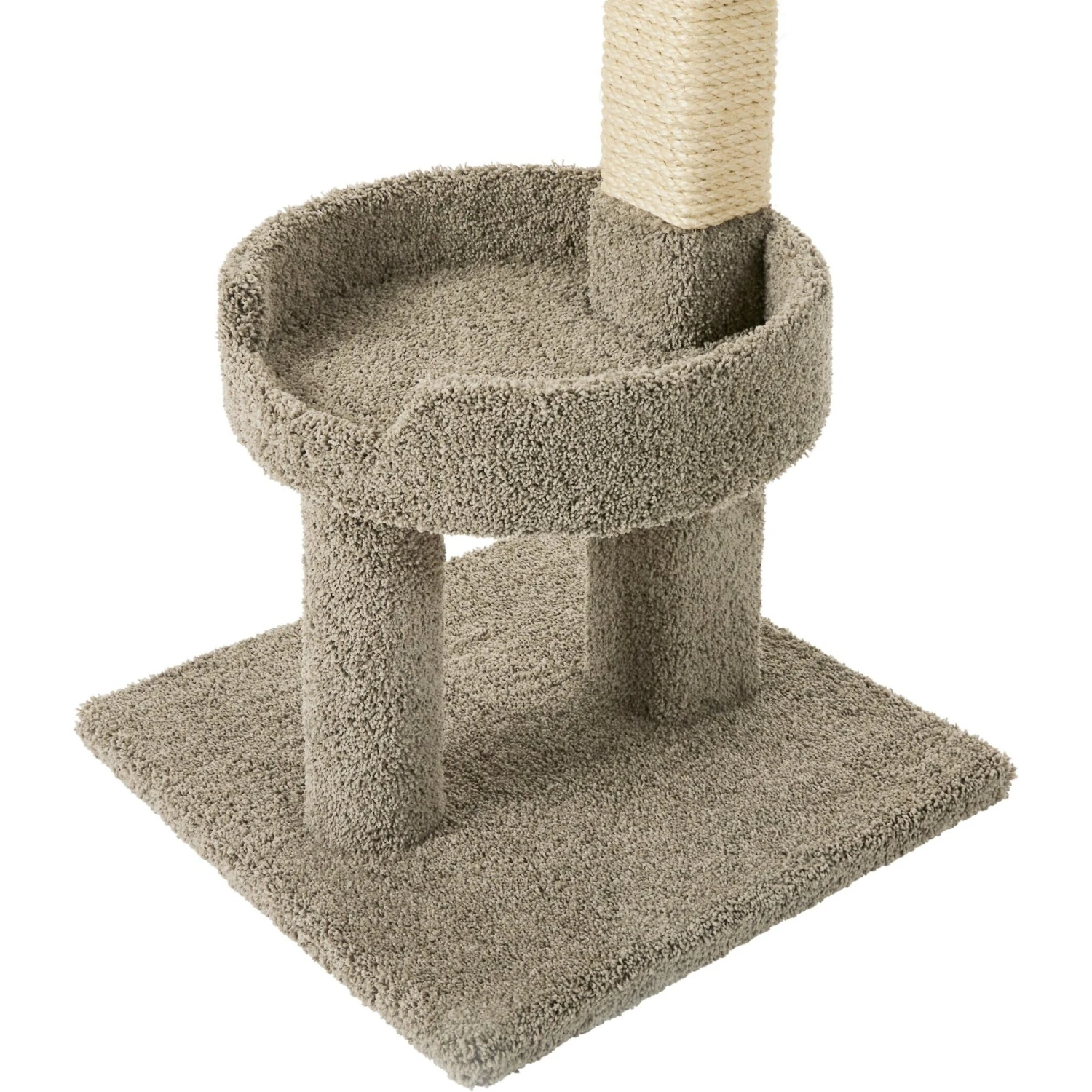 Frisco 30-in Real Carpet Wooden Cat Tree 6 Frisco 30-in Real Carpet Wooden Cat Tree - Image 4