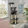 Frisco 73-in Cat Tree With Hammock, Condo, Lounge Basket, Top Perch & Bed 2 Frisco 73-in Cat Tree With Hammock, Condo, Lounge Basket, Top Perch & Bed -Frisco 214384 MAIN. AC SS1800 V1606832265