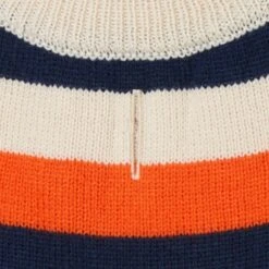 Frisco Pom Pom Bow Striped Dog & Cat Sweater Dress -Frisco 223722 PT5. AC SS1800 V1599508567