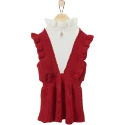 Frisco V Ruffle Dog & Cat Sweater Dress 12 Frisco V Ruffle Dog & Cat Sweater Dress -Frisco 223730 PT3. AC SS1800 V1599569810