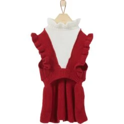 Frisco V Ruffle Dog & Cat Sweater Dress 13 Frisco V Ruffle Dog & Cat Sweater Dress -Frisco 223730 PT4. AC SS1800 V1599569814