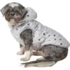 Frisco Mediumweight Silver Polka Dotted Insulated Dog & Cat Coat -Frisco 224017 MAIN. AC SS1800 V1600703155