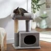 Frisco 24.8-in Faux Fur Cat Tree & Condo -Frisco 236544 MAIN. AC SS1800 V1637693529