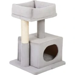 Frisco 24.8-in Faux Fur Cat Tree & Condo 9 Frisco 24.8-in Faux Fur Cat Tree & Condo -Frisco 236544 PT2. AC SS1800 V1637694132
