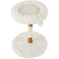 Frisco Natural Wood Modern Cat Tree With Toy, Ivory, Small 11 Frisco Natural Wood Modern Cat Tree With Toy, Ivory, Small -Frisco 236559 PT3. AC SS1800 V1615987410