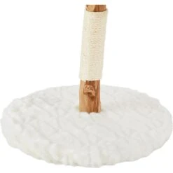 Frisco Natural Wood Modern Cat Tree With Toy, Ivory, Small 13 Frisco Natural Wood Modern Cat Tree With Toy, Ivory, Small -Frisco 236559 PT5. AC SS1800 V1615988836