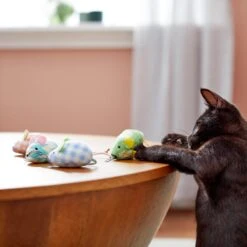 Frisco Easter Mice Cat Toy With Catnip, 4 Count 8 Frisco Easter Mice Cat Toy With Catnip, 4 Count -Frisco 248051 PT5. AC SS1800 V1608766684