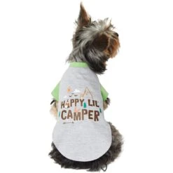 Frisco Happy Lil' Camper Dog & Cat T-Shirt -Frisco 248789 PT3. AC SS1800 V1673303460