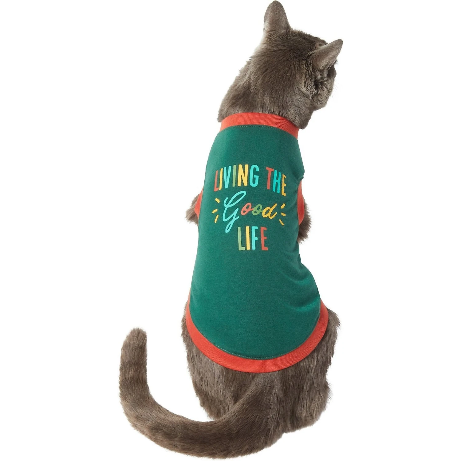 Frisco Living The Good Life Dog & Cat T-Shirt 5 Frisco Living The Good Life Dog & Cat T-Shirt - Image 3