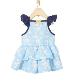Frisco Blue Daisies Dog & Cat Dress -Frisco 249045 PT3. AC SS1800 V1644447096