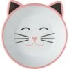 Frisco Cat Face Non-skid Ceramic Cat Bowl, Pink -Frisco 256107 MAIN. AC SS1800 V1616522201