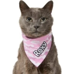 Frisco Pink Camo Personalized Dog & Cat Bandana -Frisco 267567 PT8. AC SS1800 V1623164559