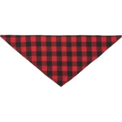 Red Buffalo Plaid Dog & Cat Bandana -Frisco 267899 PT4. AC SS1800 V1637674624