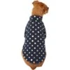 Frisco Lightweight Gold Dotted Dog & Cat Jacket, Navy -Frisco 268247 MAIN. AC SS1800 V1628794279