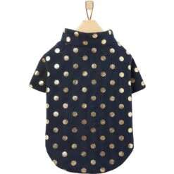 Frisco Lightweight Gold Dotted Dog & Cat Jacket, Navy 12 Frisco Lightweight Gold Dotted Dog & Cat Jacket, Navy -Frisco 268247 PT4. AC SS1800 V1628826999