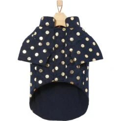 Frisco Lightweight Gold Dotted Dog & Cat Jacket, Navy 13 Frisco Lightweight Gold Dotted Dog & Cat Jacket, Navy -Frisco 268247 PT5. AC SS1800 V1628824894