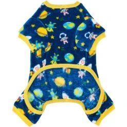 Frisco Dog & Cat Cozy Plush Fleece PJs, Outer Space -Frisco 268477 PT4. AC SS1800 V1637721540