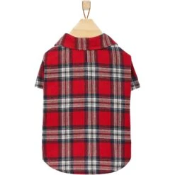 Frisco Red Plaid Dog & Cat Shirt