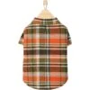 Frisco Orange & Olive Plaid Dog & Cat Flannel Shirt 2 Frisco Orange & Olive Plaid Dog & Cat Flannel Shirt -Frisco 268612 MAIN. AC SS1800 V1637720254