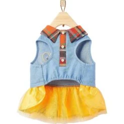 Frisco Chambray Plaid Dog & Cat Dress 14 Frisco Chambray Plaid Dog & Cat Dress -Frisco 268637 PT4. AC SS1800 V1637654299