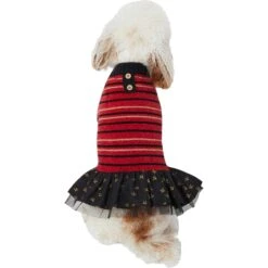 Frisco Chenille Knit Striped Dog & Cat Dress 11 Frisco Chenille Knit Striped Dog & Cat Dress -Frisco 268668 PT2. AC SS1800 V1637652393