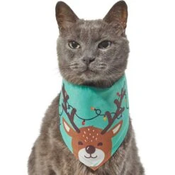 Frisco Peekaboo Reindeer Dog & Cat Bandana -Frisco 276198 PT2. AC SS1800 V1637646741
