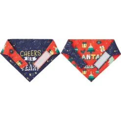 Frisco Santa's Favorite & Cheers To The New Year Dog & Cat Reversible Bandana 16 Frisco Santa's Favorite & Cheers To The New Year Dog & Cat Reversible Bandana -Frisco 276285 PT5. AC SS1800 V1637709159