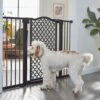 Frisco Metal Pattern Extra Wide Auto-close Dog Gate 2 Frisco Metal Pattern Extra Wide Auto-close Dog Gate -Frisco 280285 MAIN. AC SS1800 V1627400777