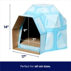Frisco Igloo Cardboard Cat House 9 Frisco Igloo Cardboard Cat House -Frisco 287293 PT1. AC SS1800 V1692019985