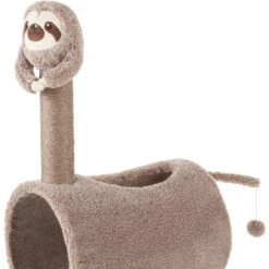 Frisco Animal Series Cat Tunnel With Scratching Post, Sloth -Frisco 289346 PT2. AC SS1800 V1630679827