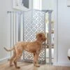 Frisco Metal Geometric Pattern Extra Tall Auto-close Dog Gate -Frisco 299514 MAIN. AC SS1800 V1627305390