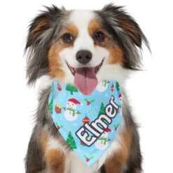 Frisco Snowman & Presents Personalized Dog & Cat Bandana 16 Frisco Snowman & Presents Personalized Dog & Cat Bandana -Frisco 301373 PT6. AC SS1800 V1628100374