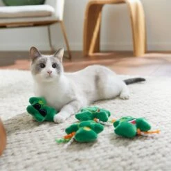 Frisco St. Patrick's Shamrock Plush Cat Toy With Catnip 8 Frisco St. Patrick's Shamrock Plush Cat Toy With Catnip -Frisco 303102 PT3. AC SS1800 V1641230285