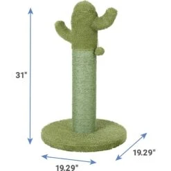 Frisco Cactus Cat Scratching Post & Frisco Taco Plush Cat Toy With Catnip -Frisco 303382 PT2. AC SS1800 V1623047852