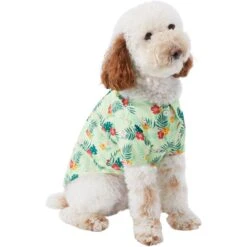 Frisco Hawaiian Floral Camp Dog & Cat Shirt -Frisco 312168 PT3. AC SS1800 V1673304452