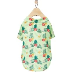 Frisco Hawaiian Floral Camp Dog & Cat Shirt -Frisco 312168 PT4. AC SS1800 V1673304001