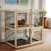 Frisco Collapsible Wood & Wire Cat Cage Playpen, 2 Level 1 Frisco Collapsible Wood & Wire Cat Cage Playpen, 2 Level -Frisco 323214 MAIN. AC SS1800 V1645473402