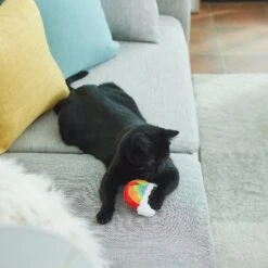 Frisco Pride Rainbow Plush Cat Toy With Silvervine -Frisco 331690 PT3. AC SS1800 V1647355685