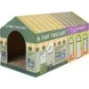 Frisco Halloween A-Paw-Thecary & Chop House Cardboard Cat House With Catnip -Frisco 344002 MAIN. AC SS1800 V1657657029